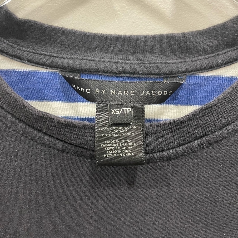 Marc By Marc Jacobs Multimedia Stripe Pullover Xs… - image 4